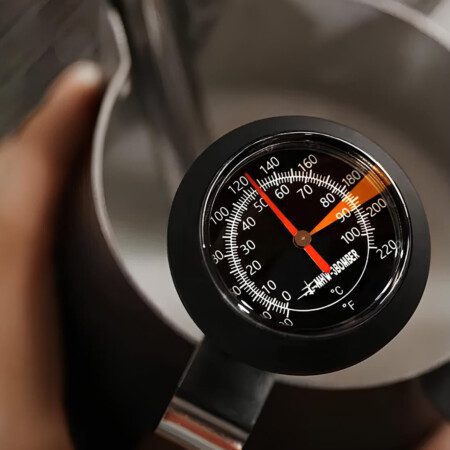 ترمومتر باریستا-دماسنج شیر-قهوه ترمومتر قهوه Bomber-خرید ترمومتر قهوه-ابزار باریستا حرفهای