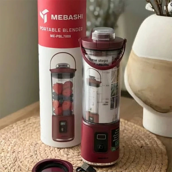 شیکر شارژی مباشی مدل ME-PBL7000 ظرفیت 450 میلی‌لیتر