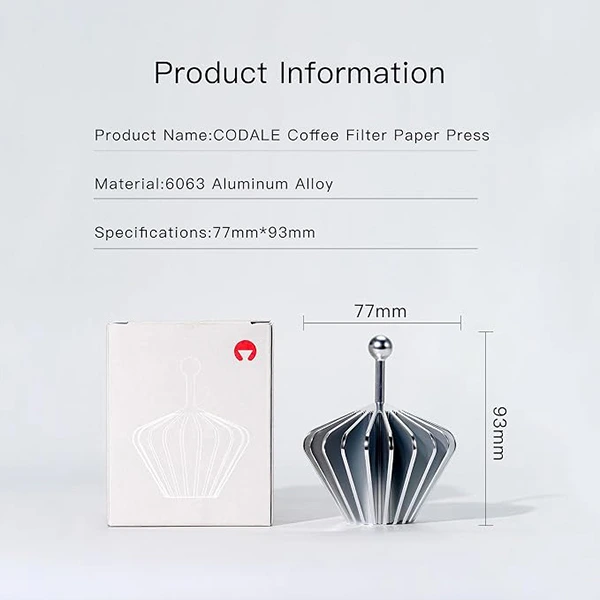 پرس فیلتر قهوه کوداله Codale