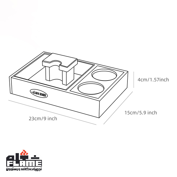 استند چوبی پرتافیلتر بمبر مدل CH5434