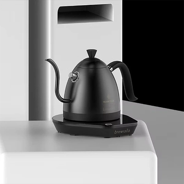 Brewista Yearn Tour x Flow Controller Pure Black Electric Kettle