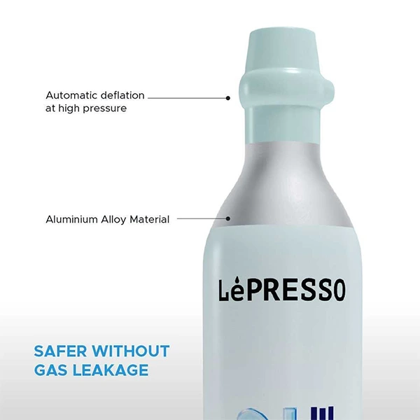 کپسول گاز co2 سودا ساز لپرسو LEPRESSO