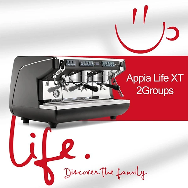 اسپرسوساز دو گروپ اتوماتیک سیمونلی مدل Appia Life XT