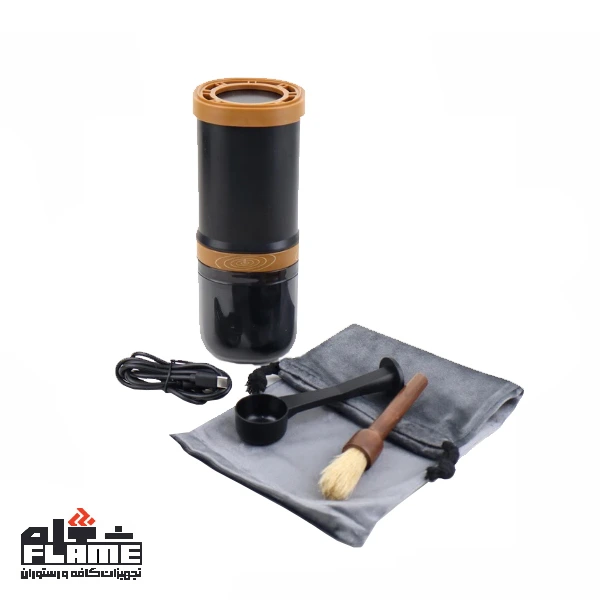 قهوه ساز و آسیاب برقی شارژی یونیک لایف مدل Fk13