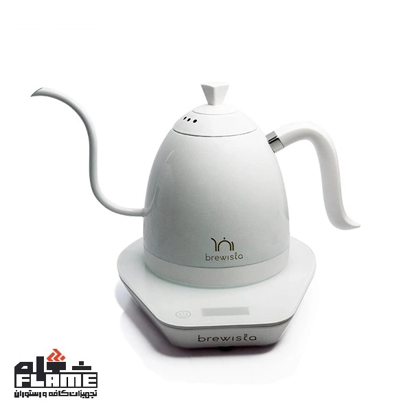 کتل برقی برویستا مدل Artisan Gooseneck Pro-Pure White