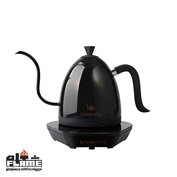 کتل برقی برویستا مدل Artisan Gooseneck Pro-Quicksand Black
