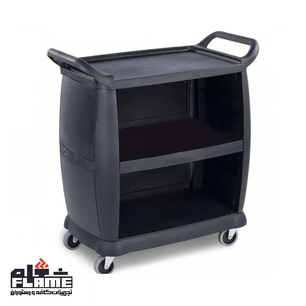 ترولی پلاستیکی سه طرف بسته طرح آمریکایی Carlise بست مدل PT-640-P