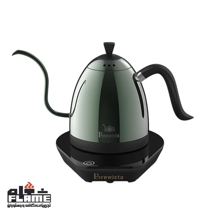 کتل برقی برویستا مدل Artisan Gooseneck Pro-Bluetooth-Dark Green